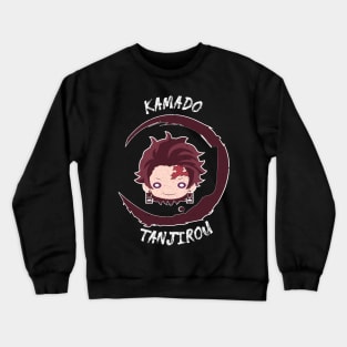 DEMON SLAYER (KIMETSU NO YAIBA) TANJITO GRUNGE STYLE Crewneck Sweatshirt